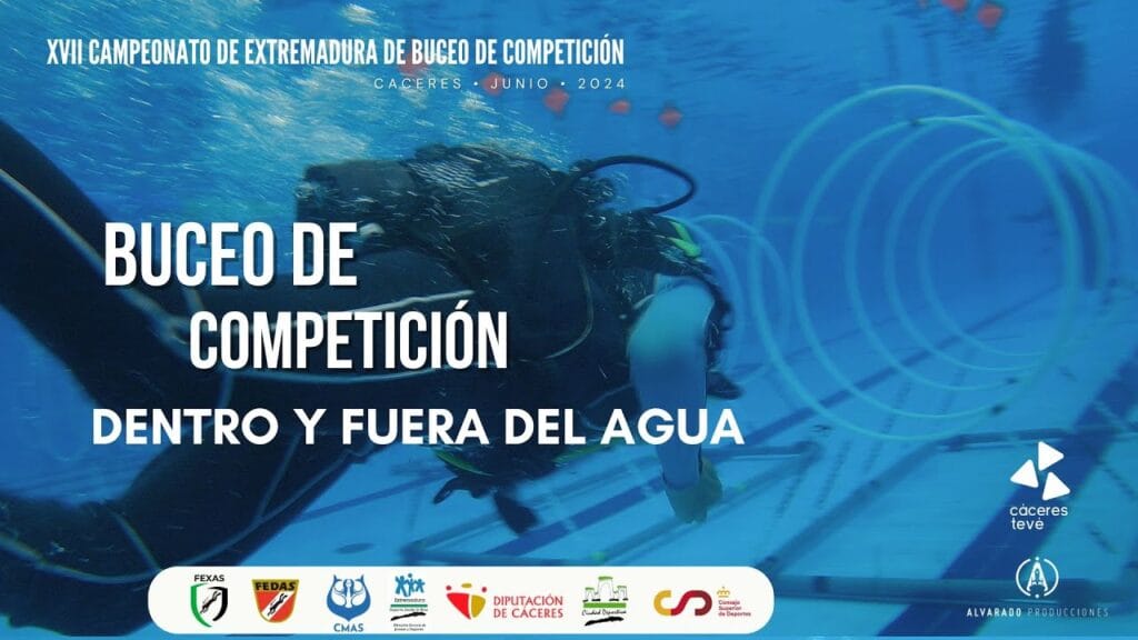 Buceo de competición · Dentro y fuera del agua (FEXAS)