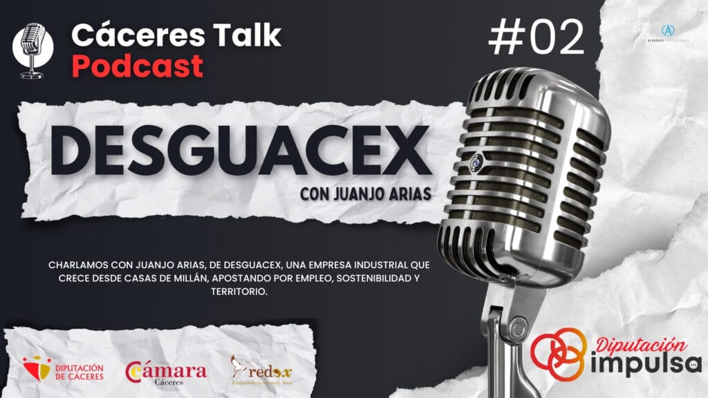 🎙️ Cáceres Talk | Desguacex: industria y empleo desde Casas de Millán